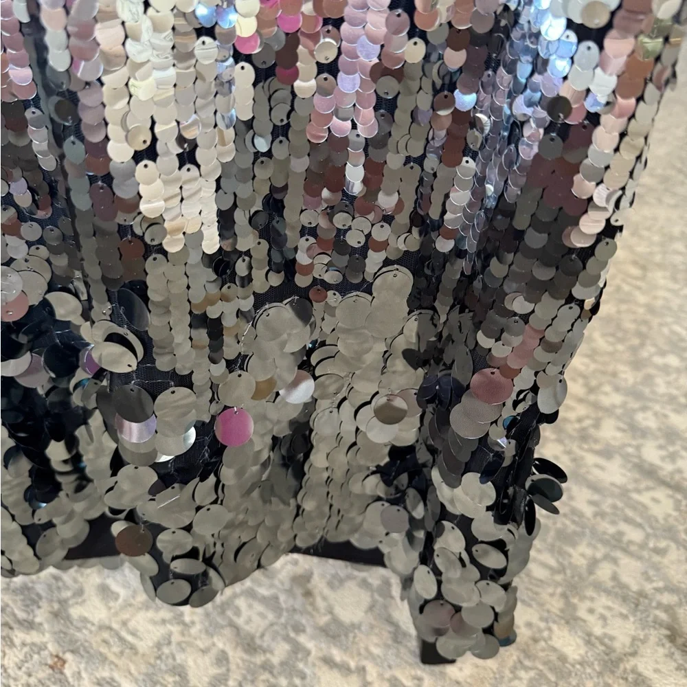 NWT By Together By Together Silvia Sequin Disco Party Dress, S - Picture 5 of 9